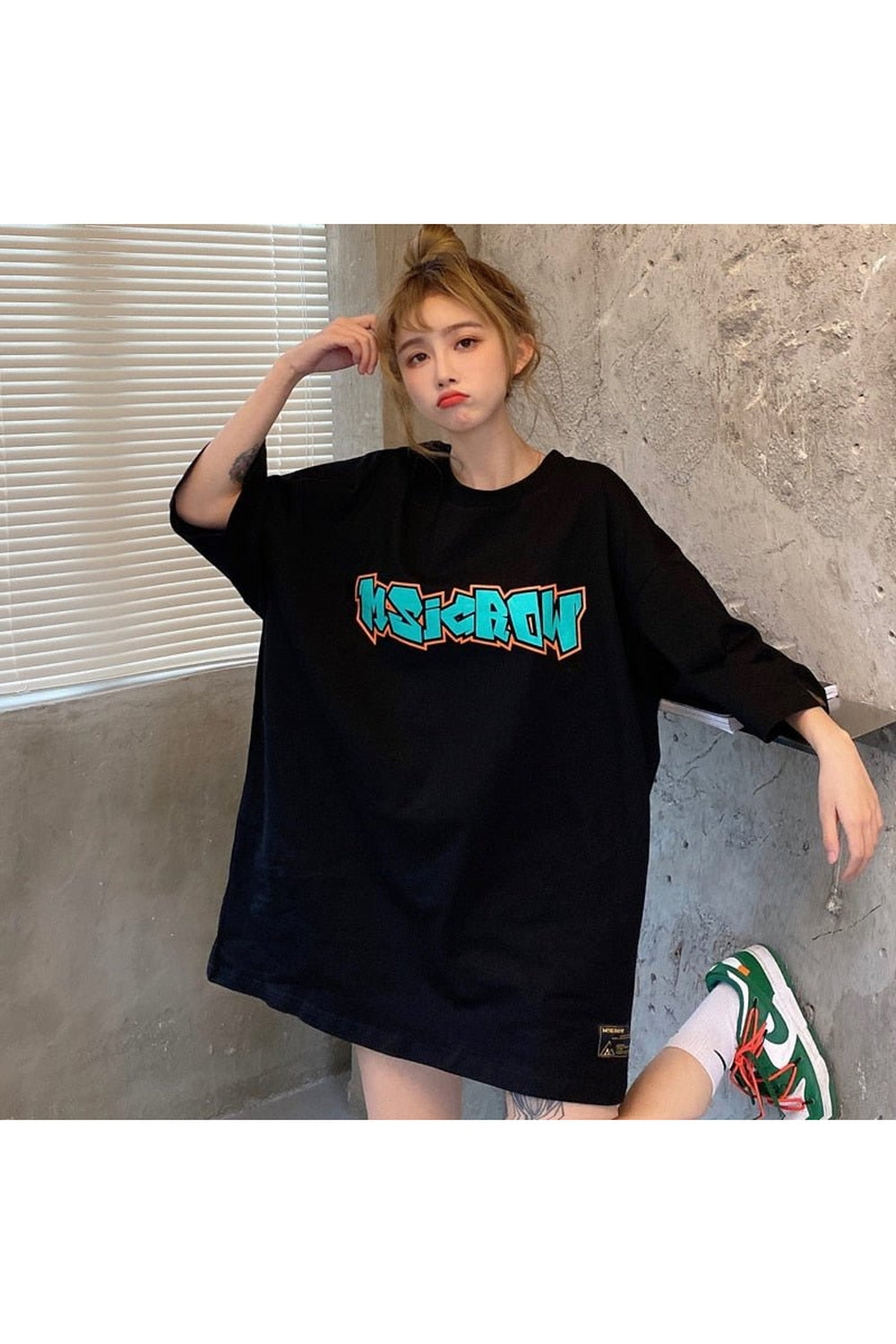 Collage Style 90s T-Shirt black Shoptery