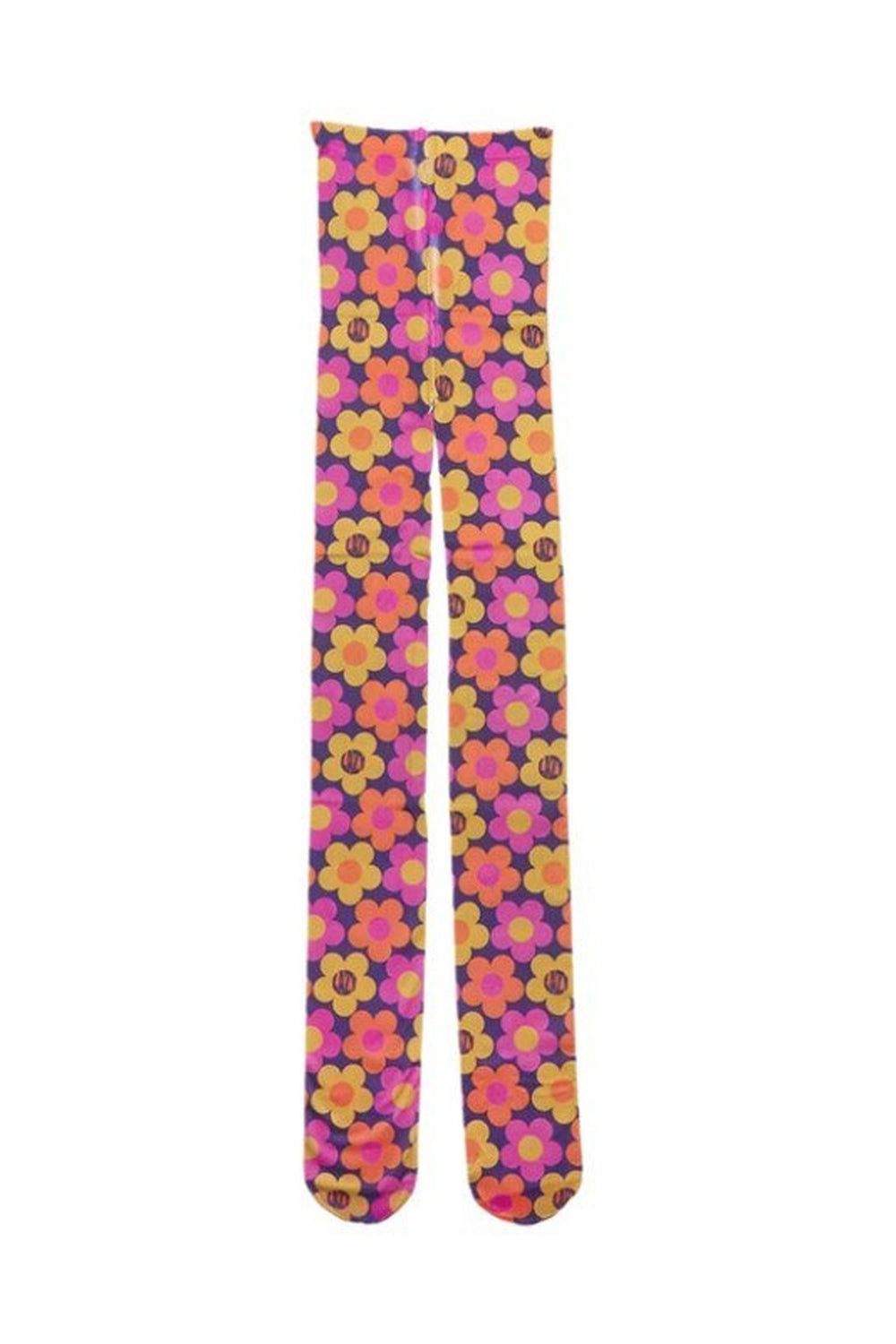 Compression Socks Floral Print -