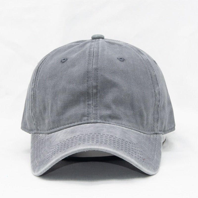 Cotton Baseball Cap - Hats