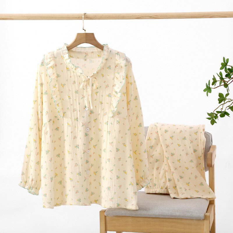Cotton Spring Pajama Set - Pajamas