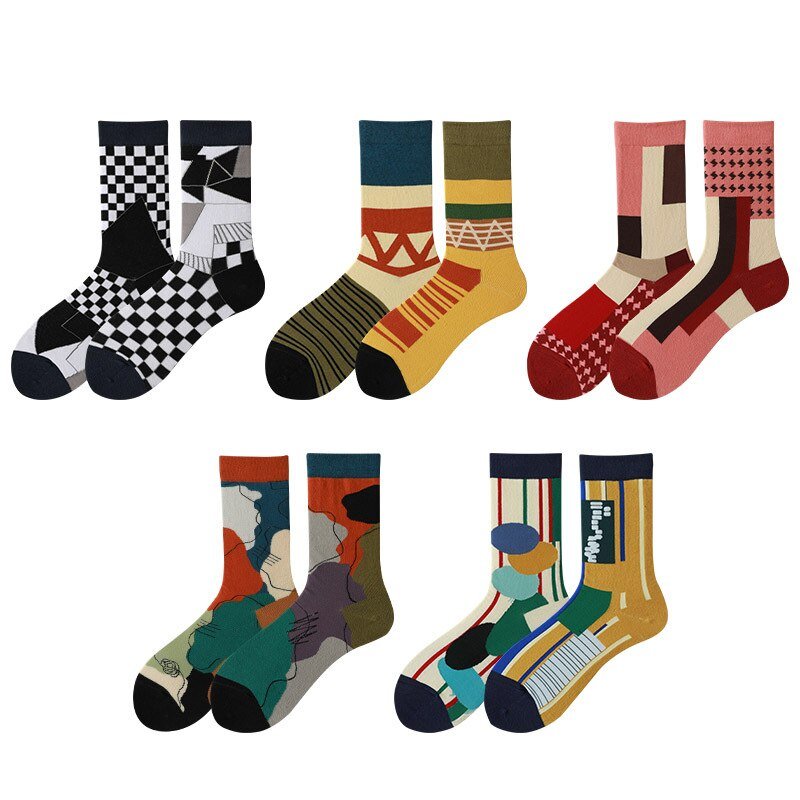 Creative Irregular Short Couple Socks - Socks