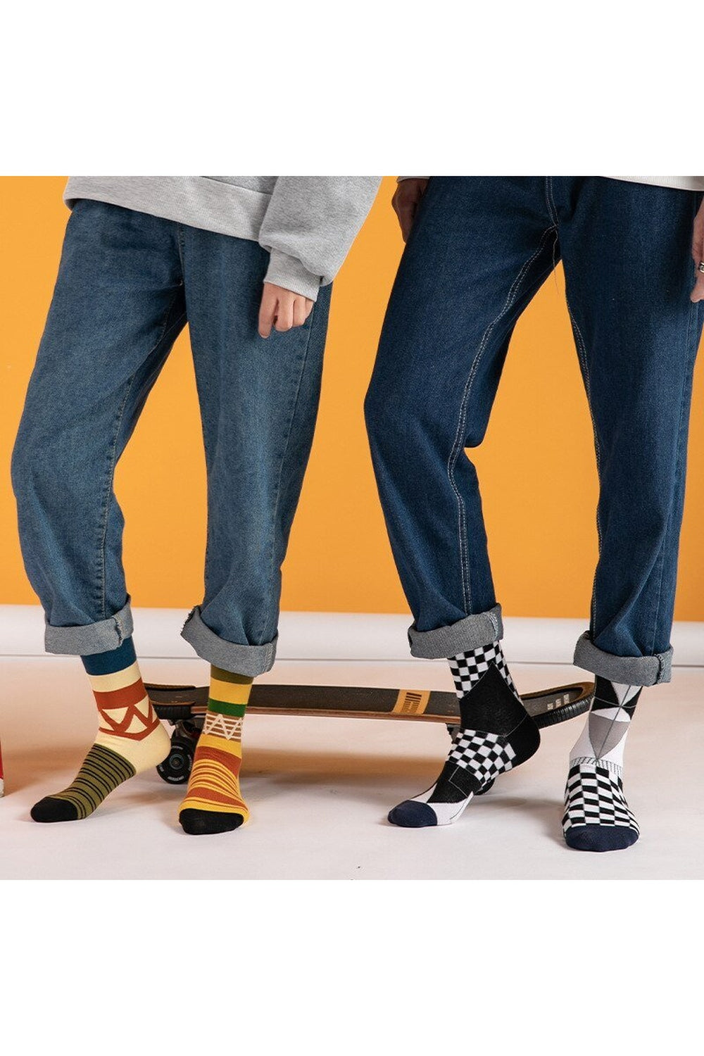 Creative Irregular Short Couple Socks Shoptery