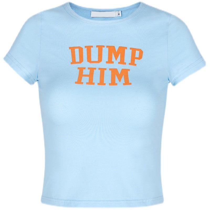 Crop Top "DUMP HIM" - Crop Tops