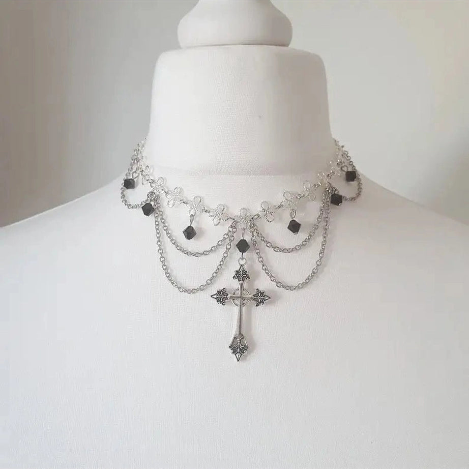 Alt Cross Princess Gothic Rosary Shoptery