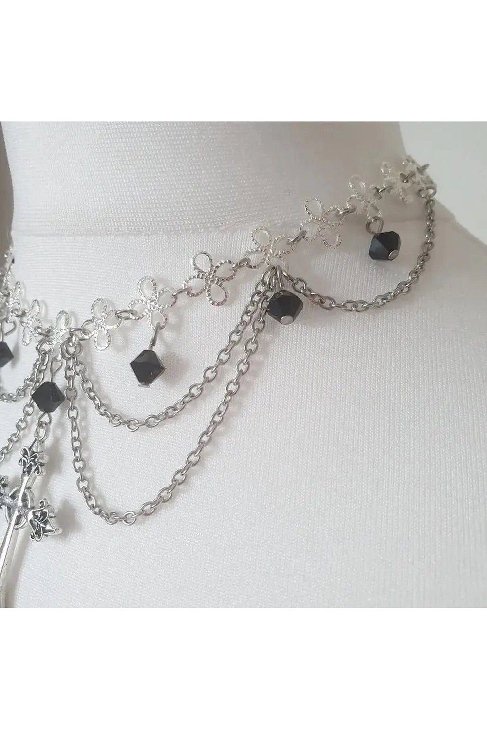 Alt Cross Princess Gothic Rosary Shoptery