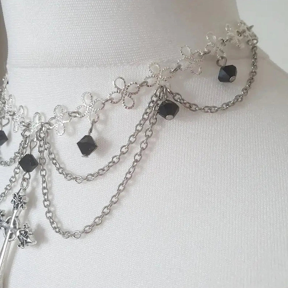 Alt Cross Princess Gothic Rosary Shoptery