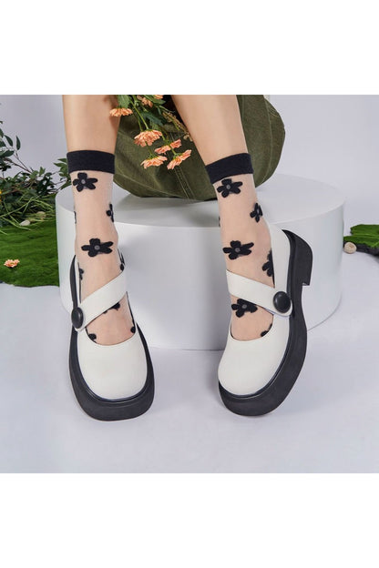 Cute Aesthetic Mary Jane Shoes Shoptery