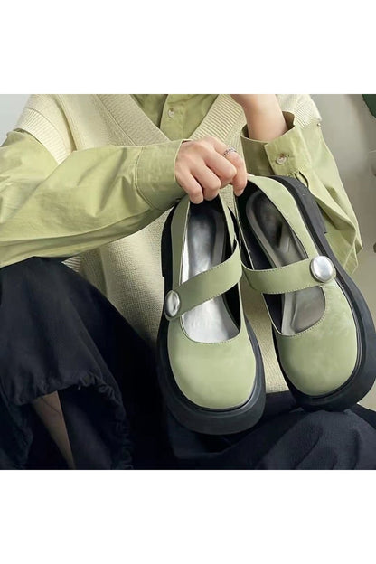 Cute Aesthetic Mary Jane Shoes Shoptery