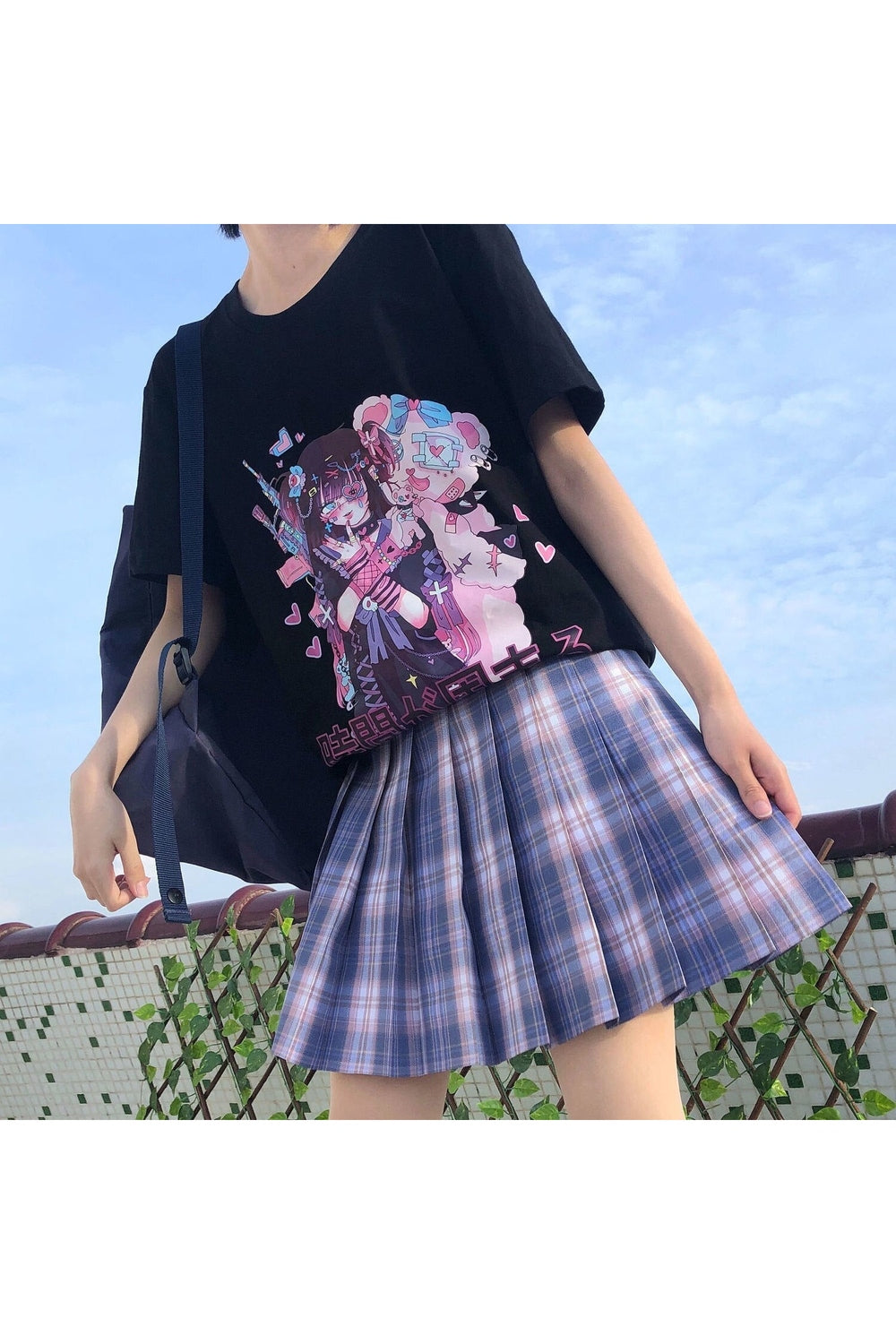 Cute Anime Gothic T-shirt - T-shirts