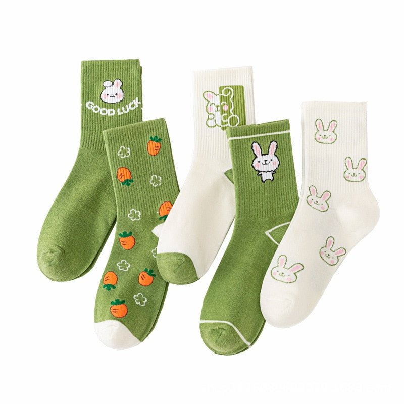 Cute Fashion Funny Cotton Socks - Socks