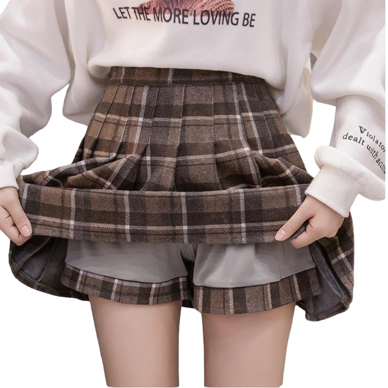 Dark Academia Autumn Skirt - Skirts