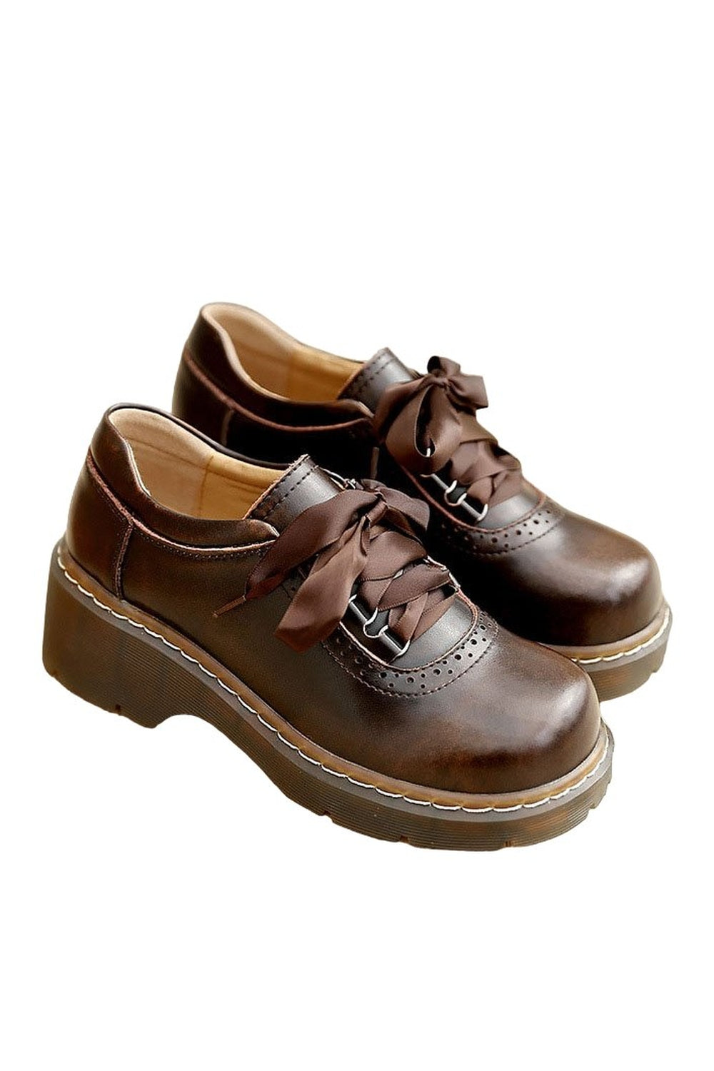 Dark Academia Oxford Shoes - Shoes