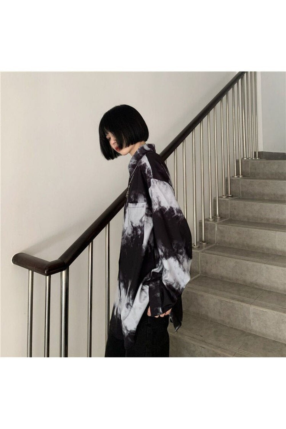 Accessory – Dark Tie-dye for Complete Looks Shoptery