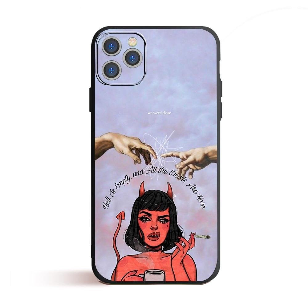 Devil Girl Case For iPhone 11 12 13 Pro Max - iPhone Cases