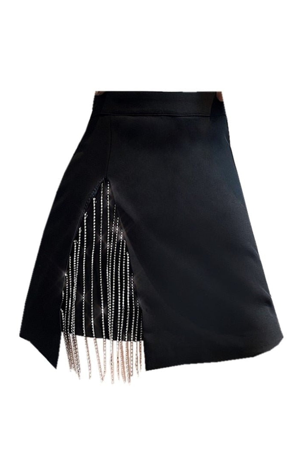 Diamond Chain Mini Skirt - Skirts