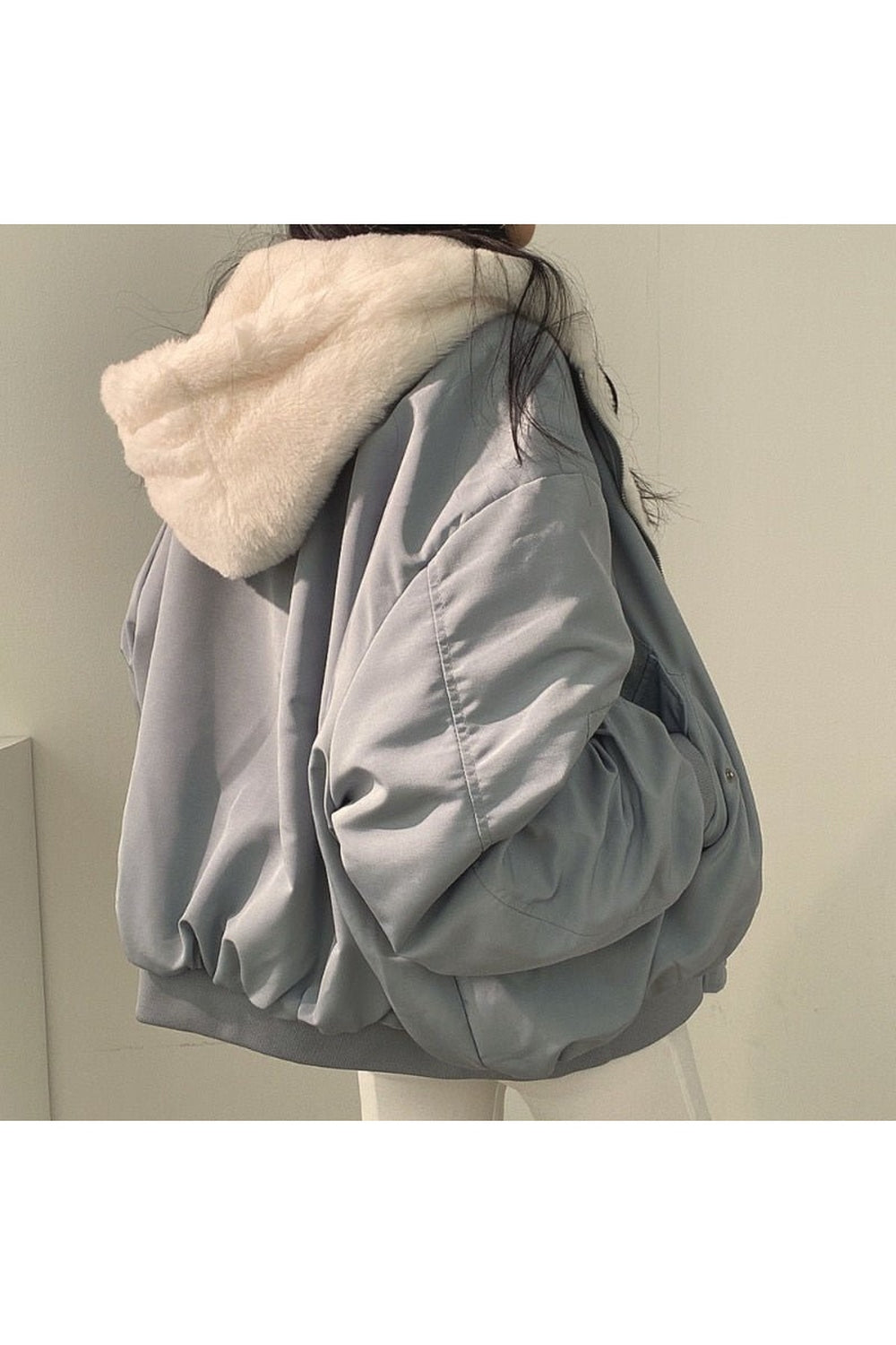 Aesthetic Double-layer Winter Jacket Shoptery