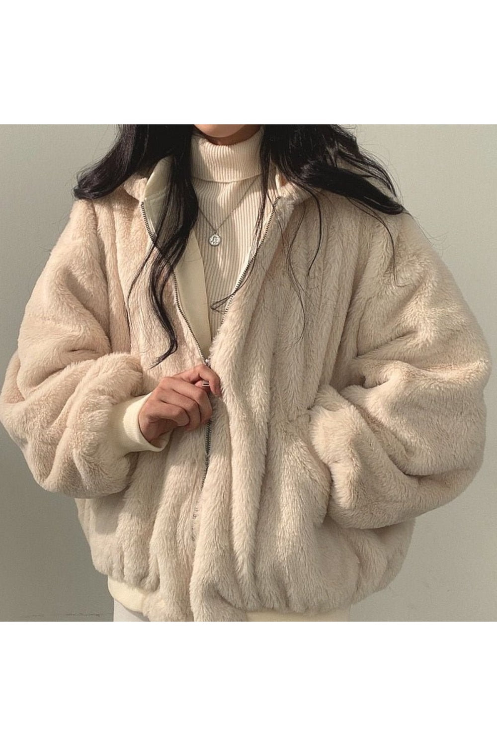 Aesthetic Double-layer Winter Jacket Shoptery