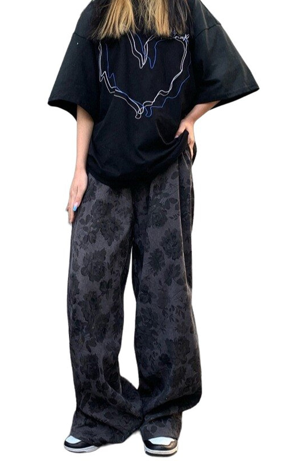 Downtown Style Wide Leg Pants - Pants