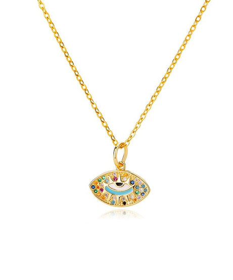 Dreamcore Evil Eye Necklace -