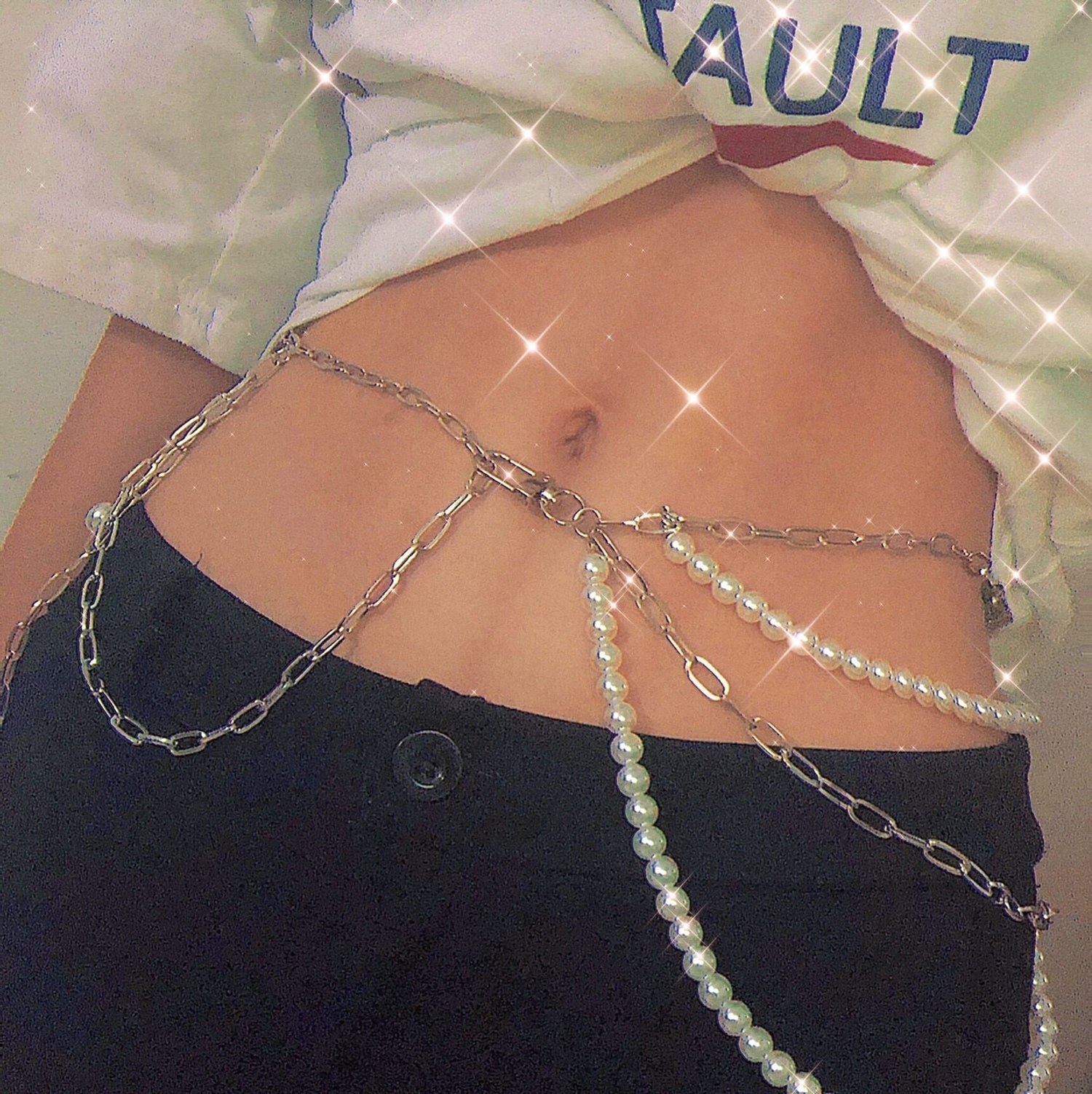 Edgy Belly Chain -