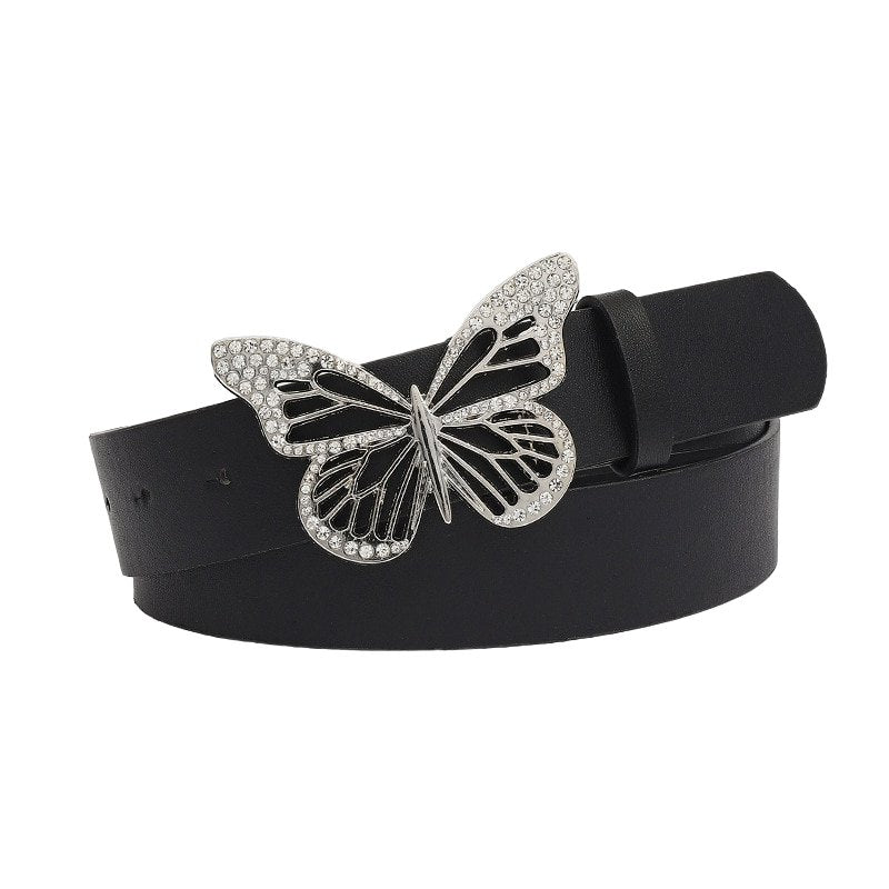 Edgy Butterfly Belt - Belts