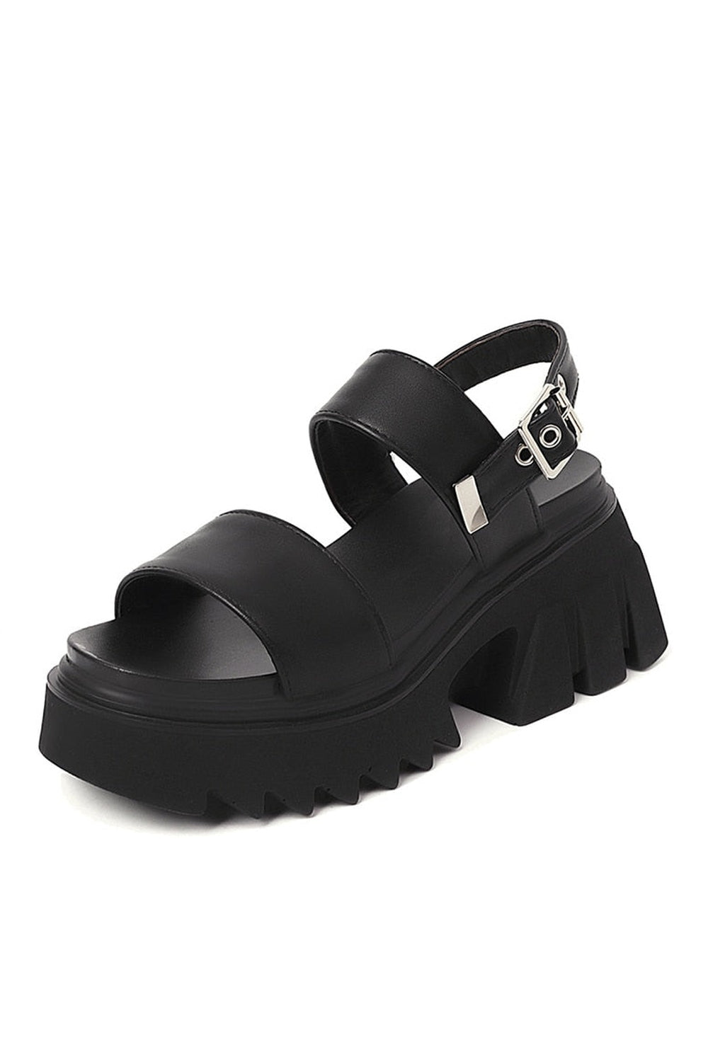 Edgy Chunky Platform Shoes - Shoes