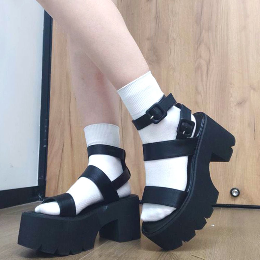 Egirl Chunky Platform Sandals -