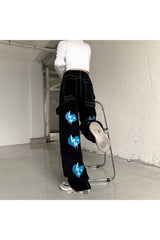 Fall Egirl Heart Lightning Jeans Shoptery