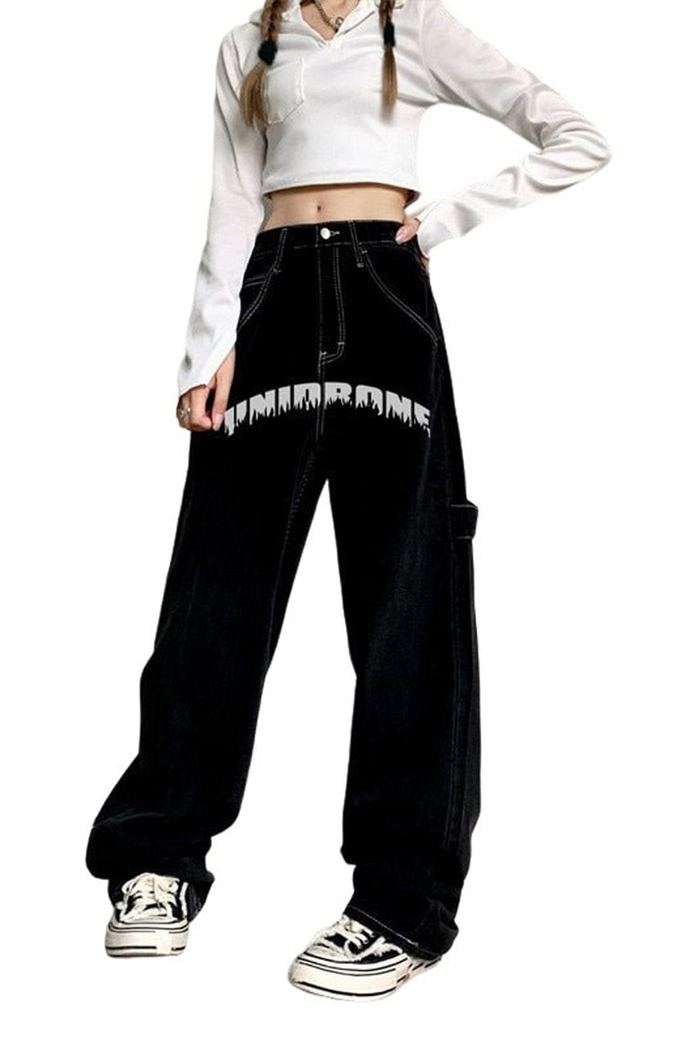 Fall Egirl Heart Lightning Jeans Shoptery