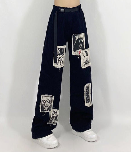 Egirl Oversize Pants - Pants