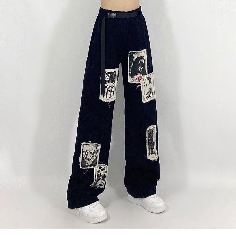 Egirl Oversize Pants - Pants