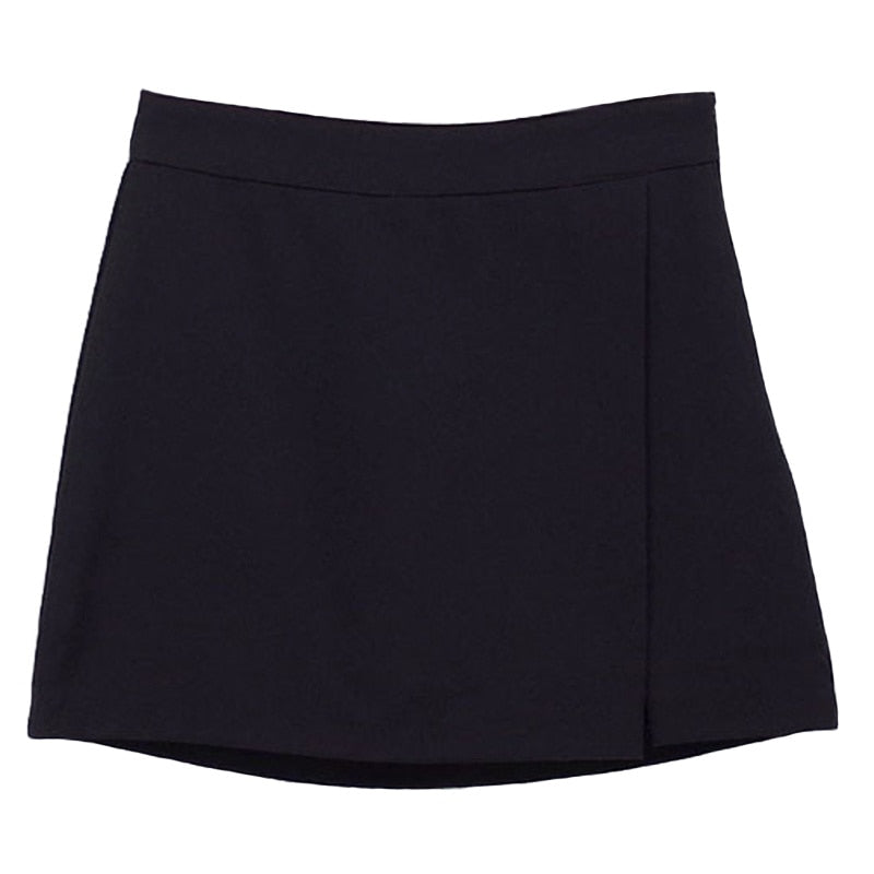 Elegant Black Mini Skirt - Skirts