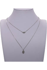 Aesthetic Evil Eye Necklace Shoptery