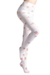 Weirdcore Eye Print Pantyhose Leggings Stockings Shoptery