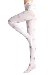 Weirdcore Eye Print Pantyhose Leggings Stockings Shoptery