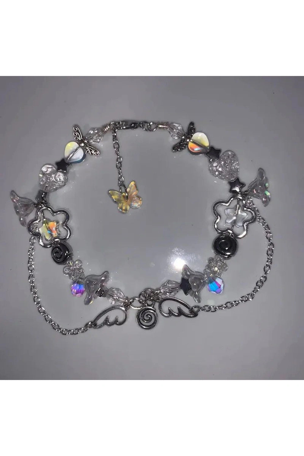 Bracelet – Y2k Fairycore for Retro Style – Charm Jewelry Shoptery