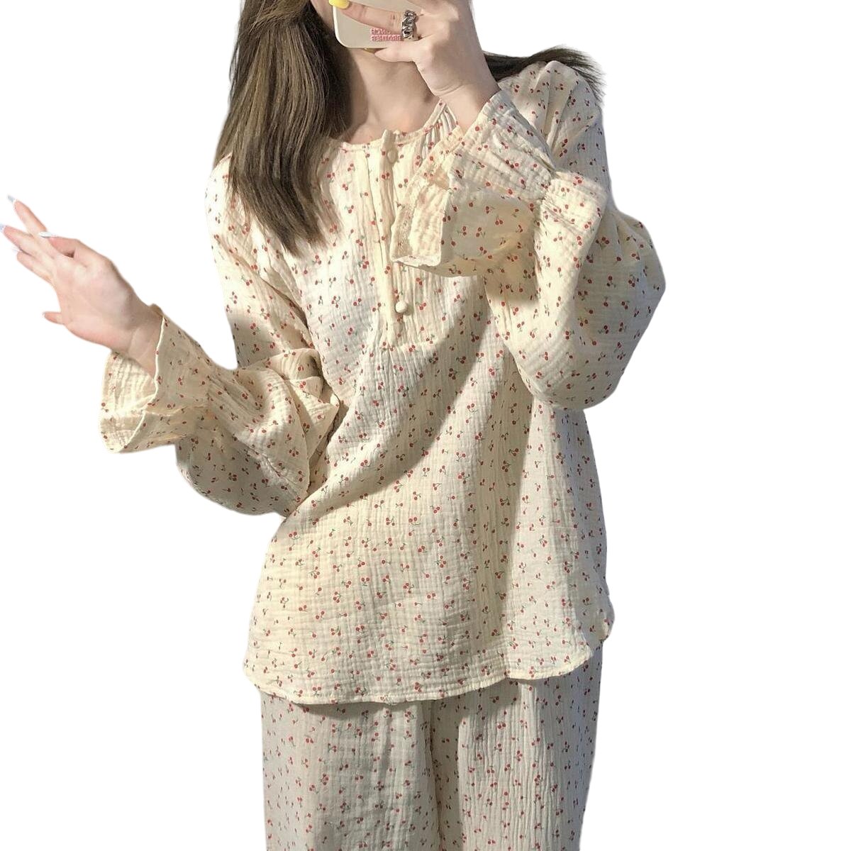 Flare Sleeve Pajama - Pajamas