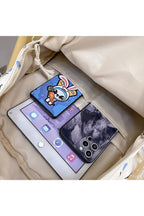 Floral Print College Backpack Shoptery