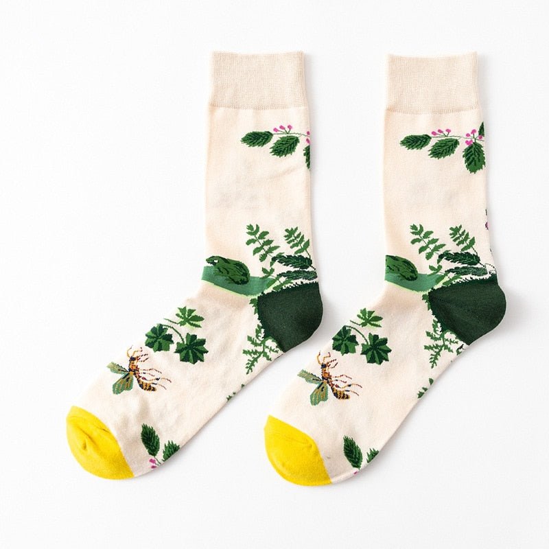 Flower Art Socks - Socks