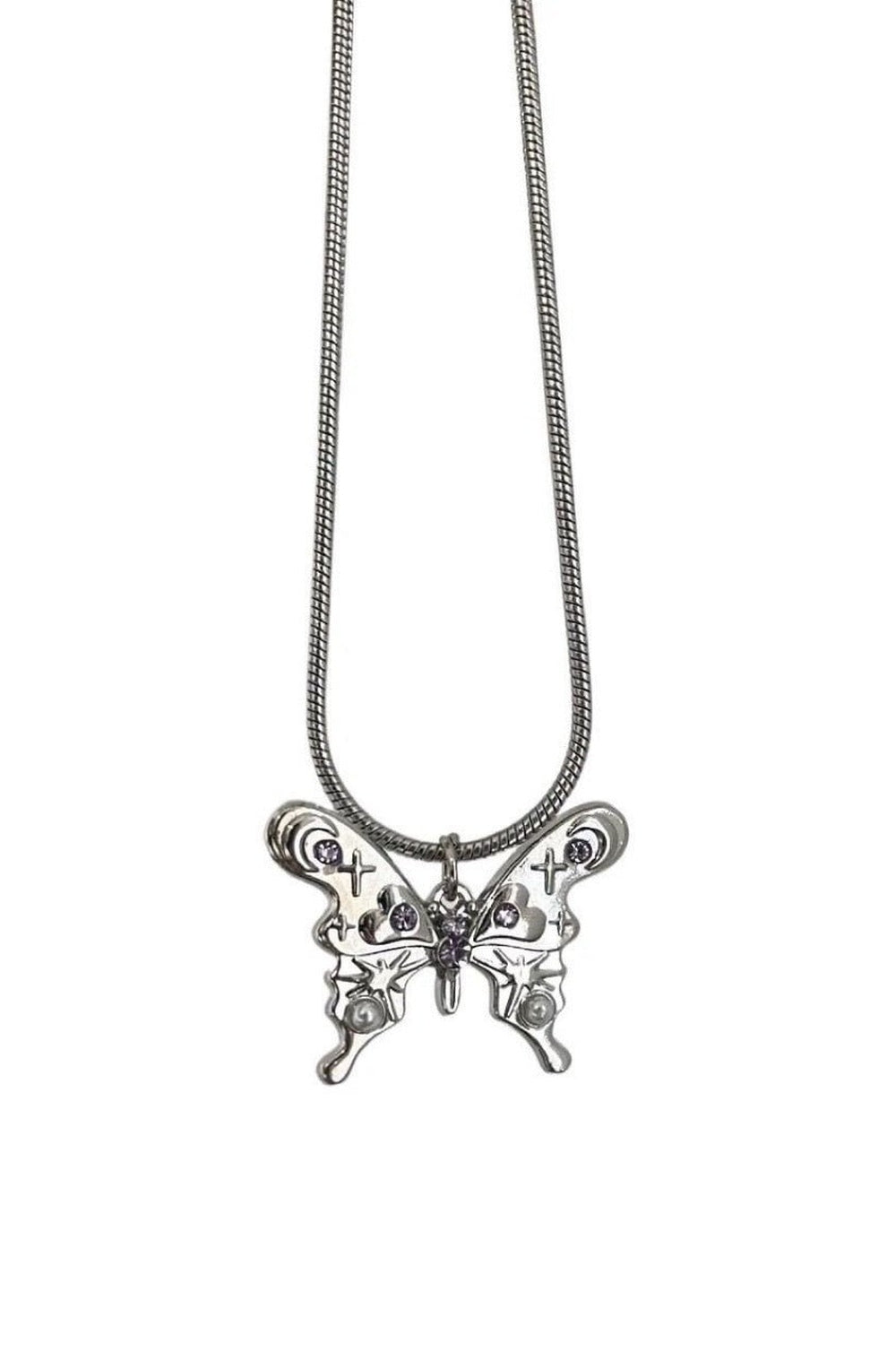 Flower Star Necklace - Necklaces