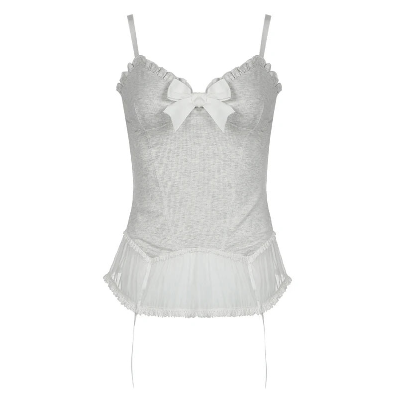 Frosty Frills Camisole Top -