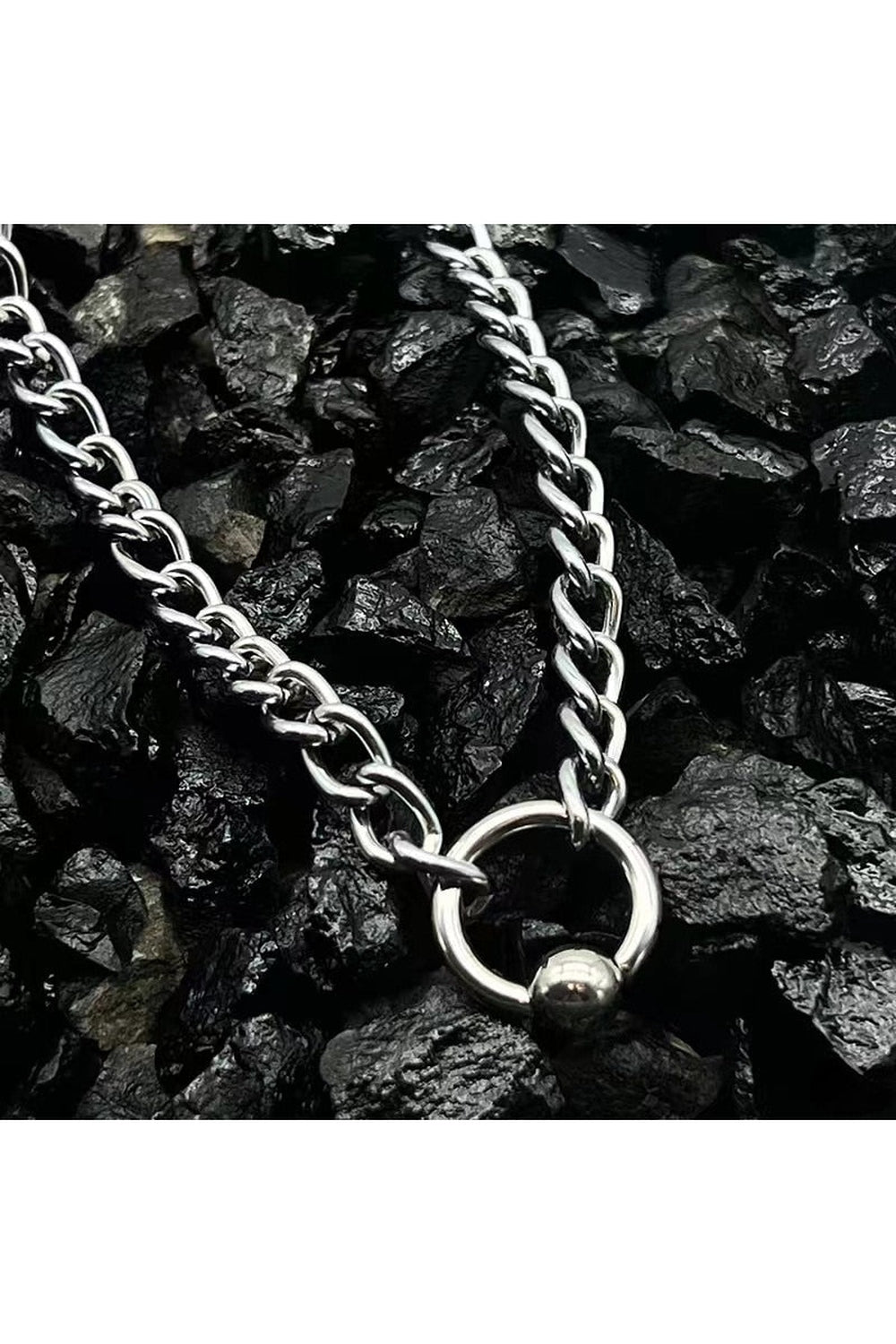 Edgy Geometric Choker Necklace Shoptery