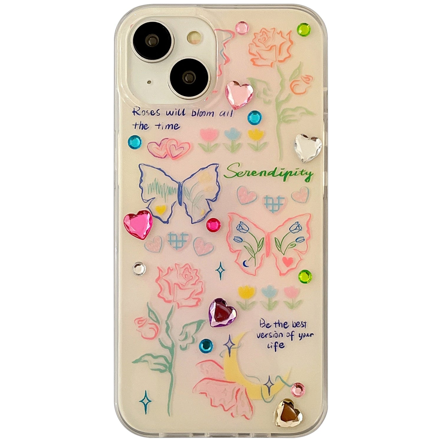 Glitter Heart iPhone Case - iPhone Cases