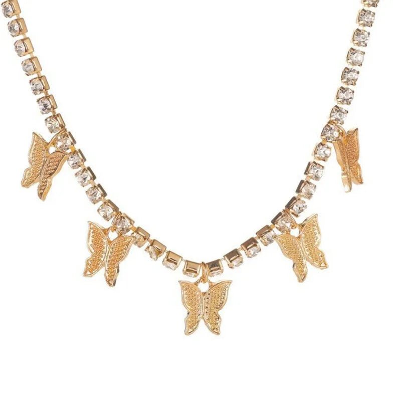 Golden Flutter Choker -