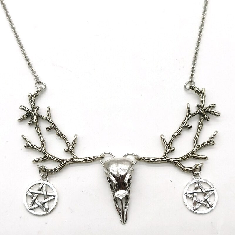Goth Forest Tree Necklace - Necklaces