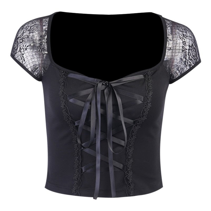 Gothic Bandage top - Crop Tops