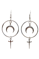 Alt Gothic Dangle Earrings 1 Shoptery