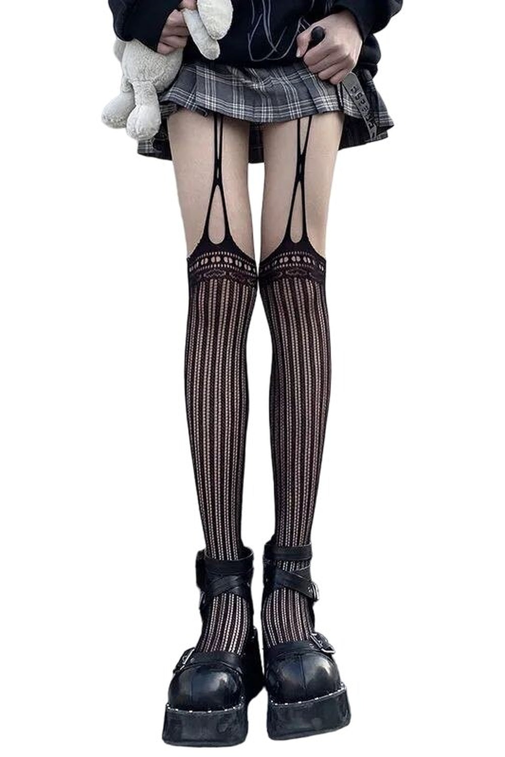 Gothic Fishnet Stockings - Fishnet Tights