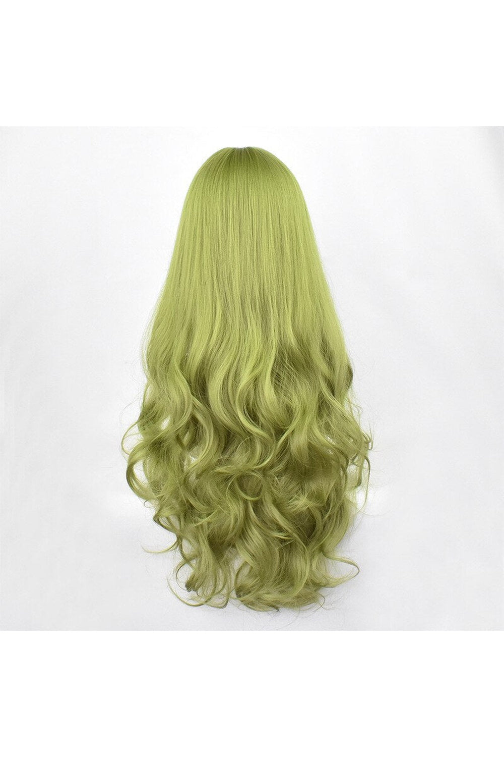 Kawaii Green Black Curly Wig Shoptery