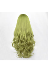 Kawaii Green Black Curly Wig Shoptery
